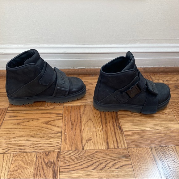 Rick Owens x Birkenstock Black Hancock Rotterhiker Boots - Picture 6 of 9